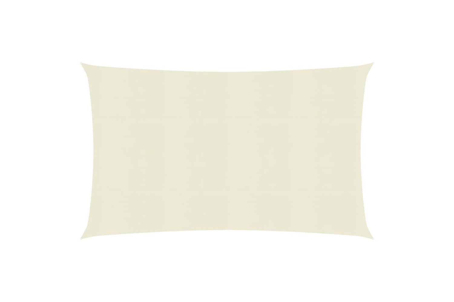 vidaXL 311180 Sunshade Sail 160 G/m² Cream 2.5x4.5 M Hdpe