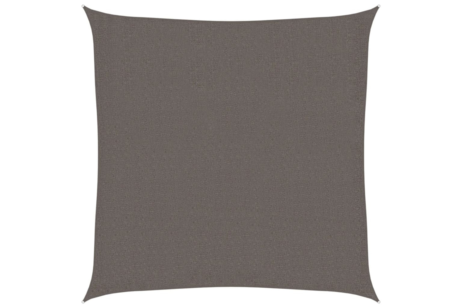 vidaXL 42277 Sunshade Sail Hdpe Square 3.6x3.6 M Anthracite