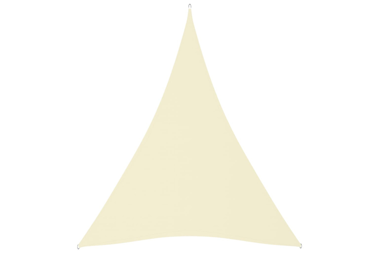 vidaXL 135234 Sunshade Sail Oxford Fabric Triangular 4x5x5 M Cream