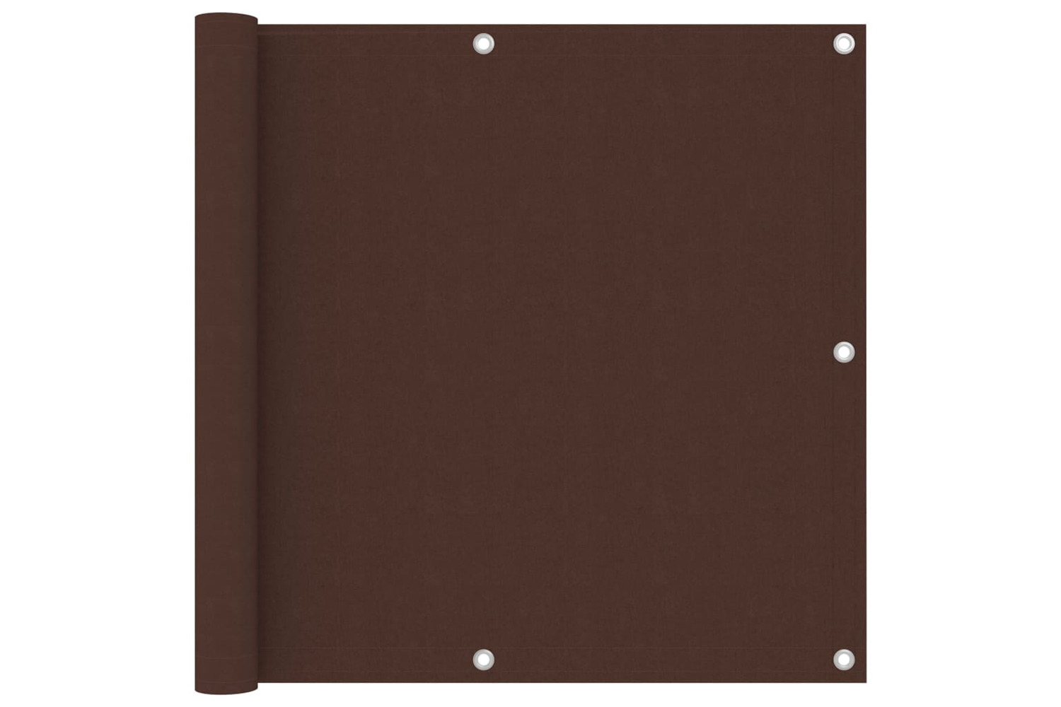 vidaXL 135073 Balcony Screen Brown 90x400cm Oxford Fabric