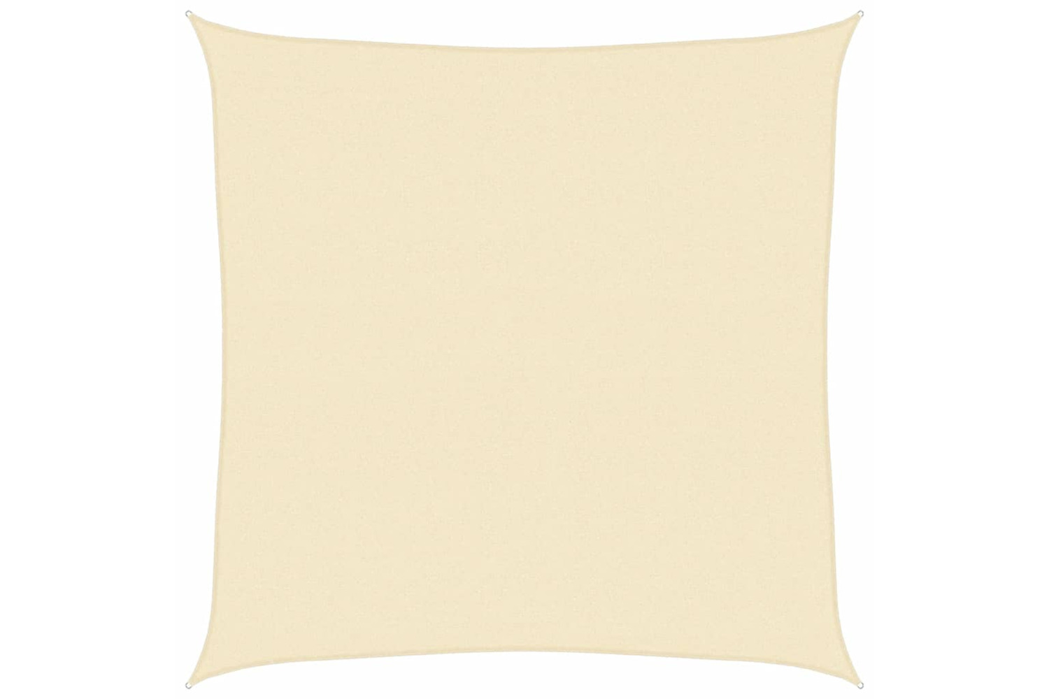 vidaXL 311170 Sunshade Sail 160 G/m² Cream 7x7 M Hdpe