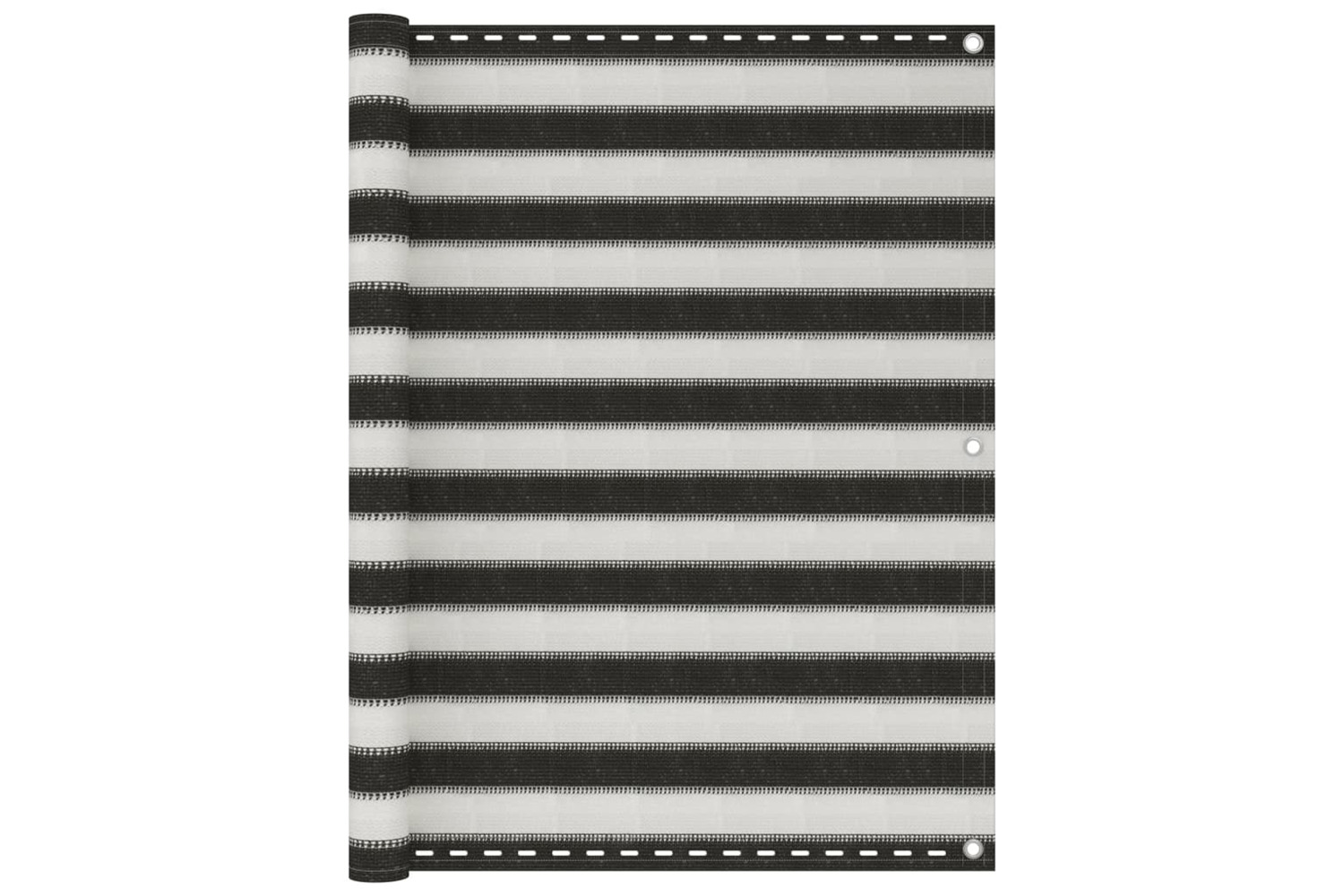 vidaXL 310858 Balcony Screen Hdpe 120x500cm Anthracite And White