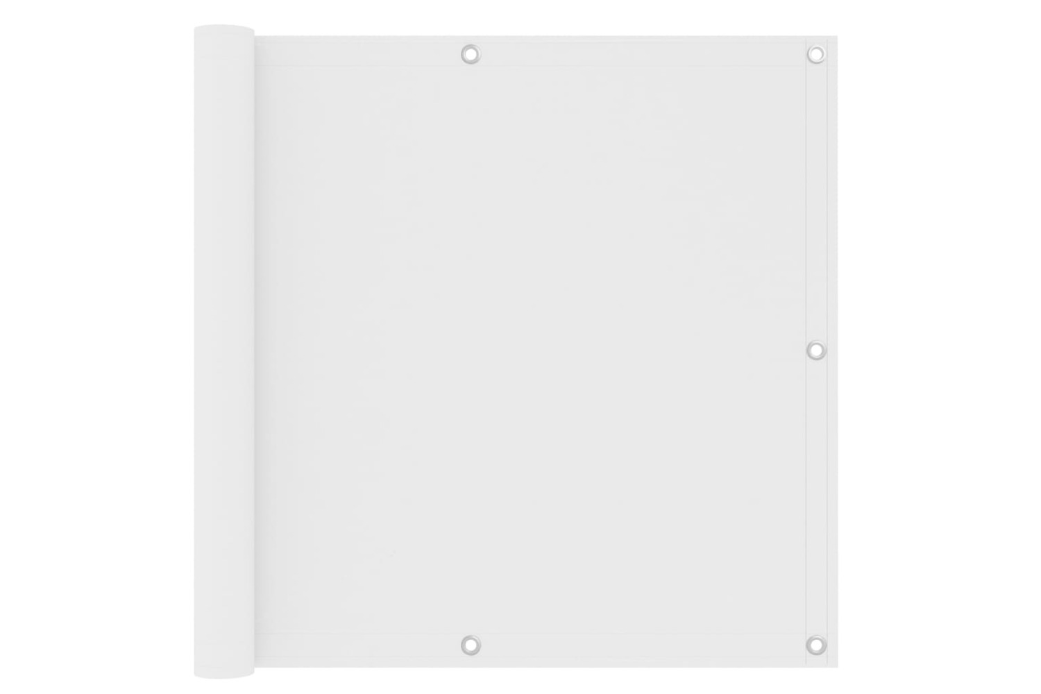 vidaXL 134895 Balcony Screen White 90x600cm Oxford Fabric