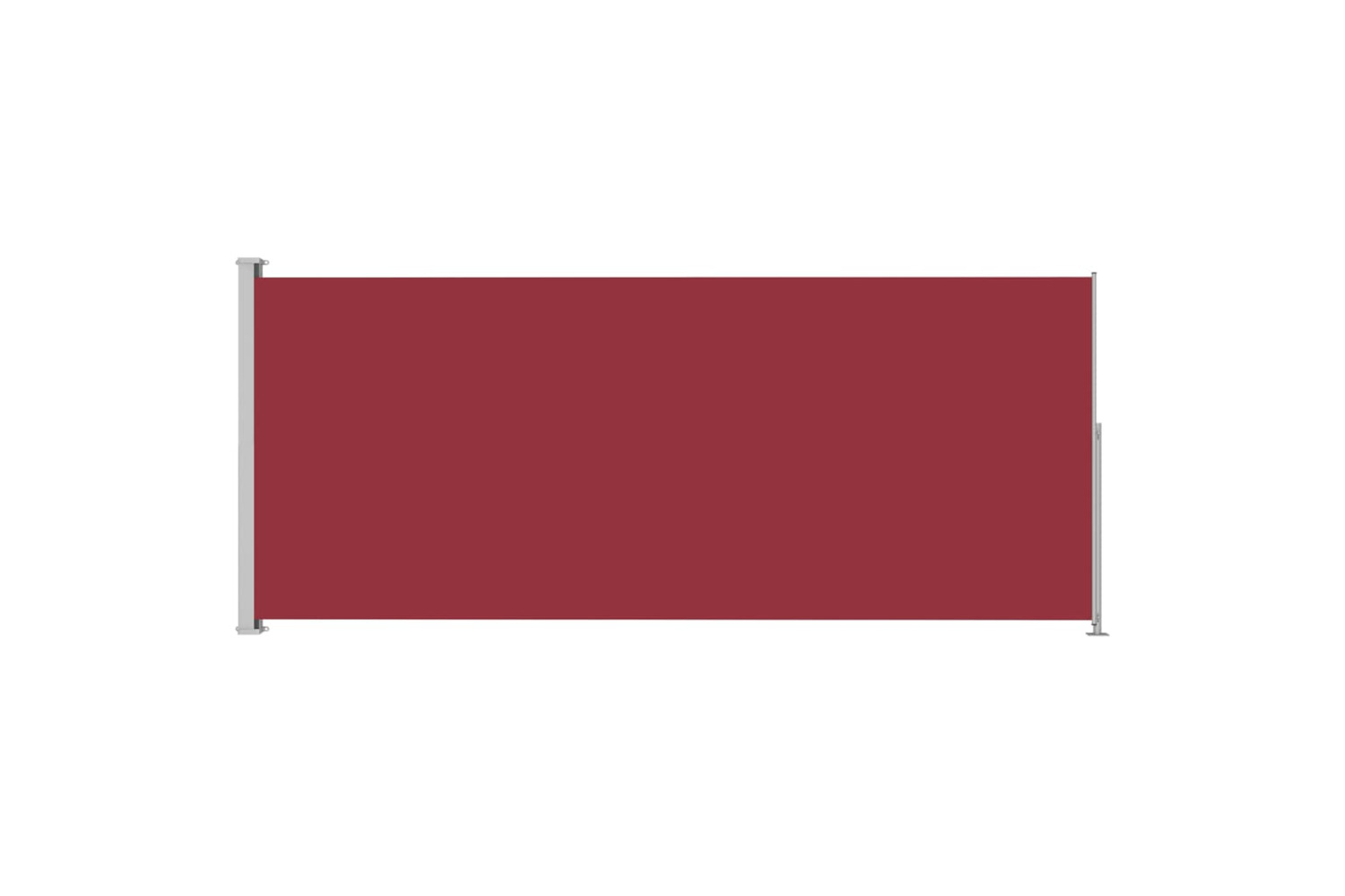 vidaXL 313410 Patio Retractable Side Awning 180x500cm Red