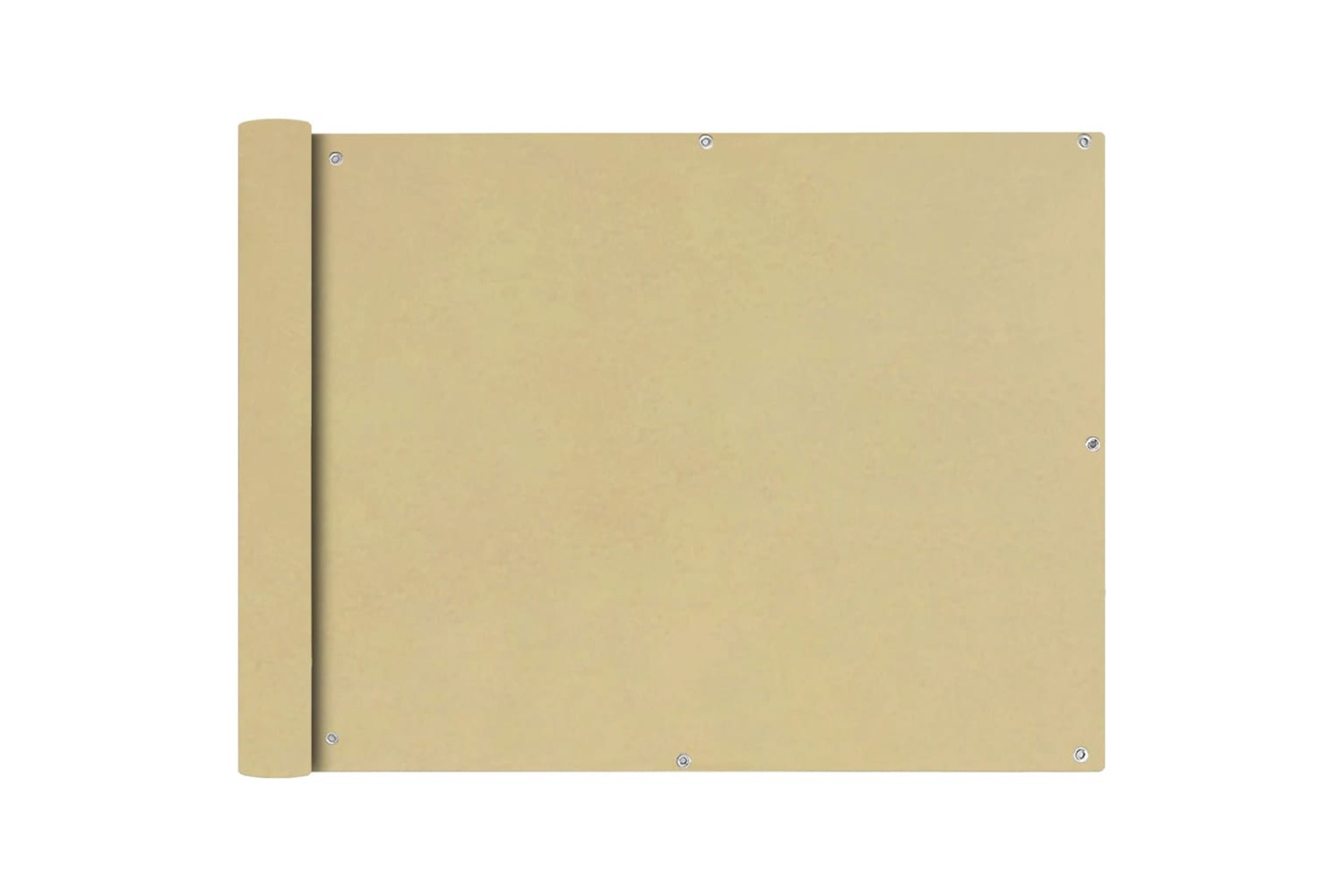 vidaXL 42335 Balcony Screen Oxford Fabric 90x600cm Beige