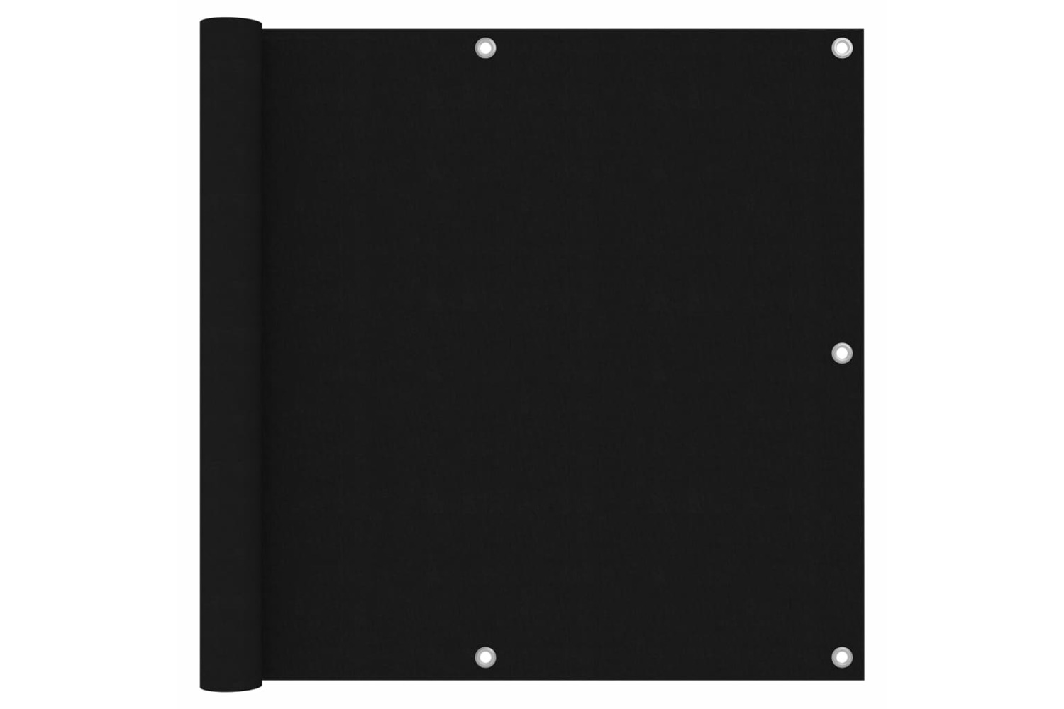 vidaXL 135062 Balcony Screen Black 90x500cm Oxford Fabric