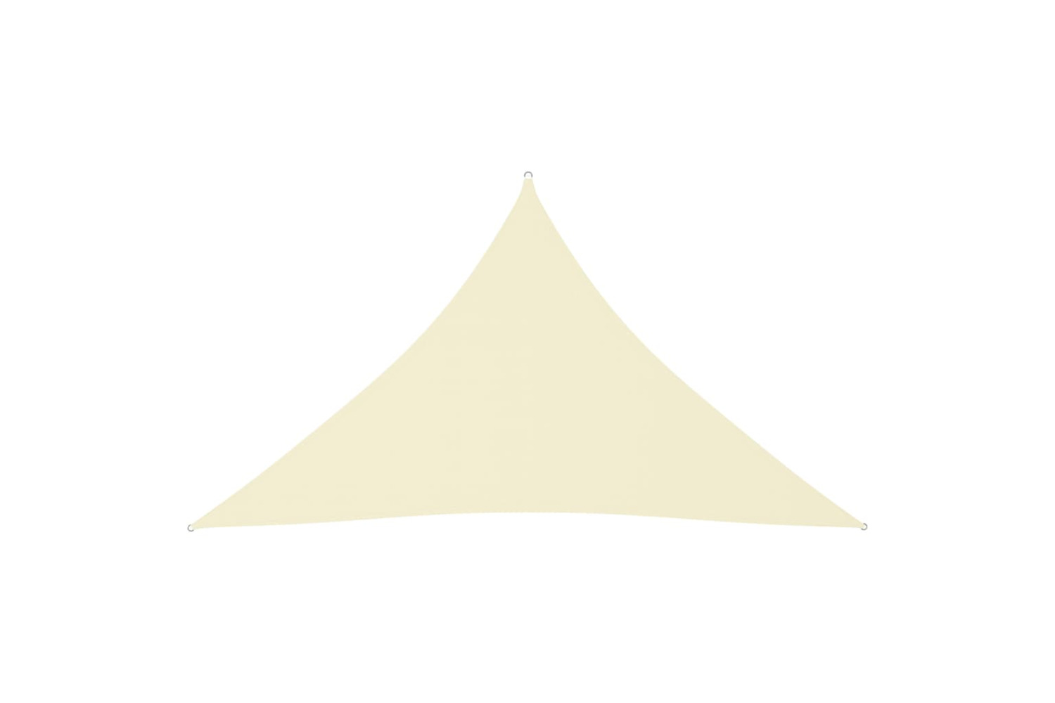 vidaXL 135227 Sunshade Sail Oxford Fabric Triangular 3x3x4.24 M Cream