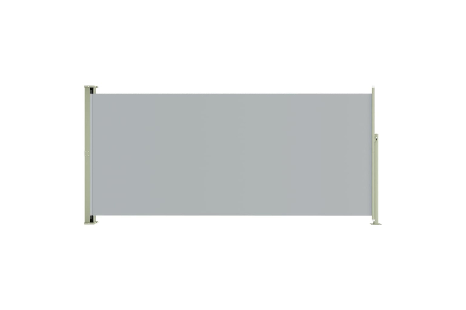 vidaXL 317878 Patio Retractable Side Awning 140x300cm Grey