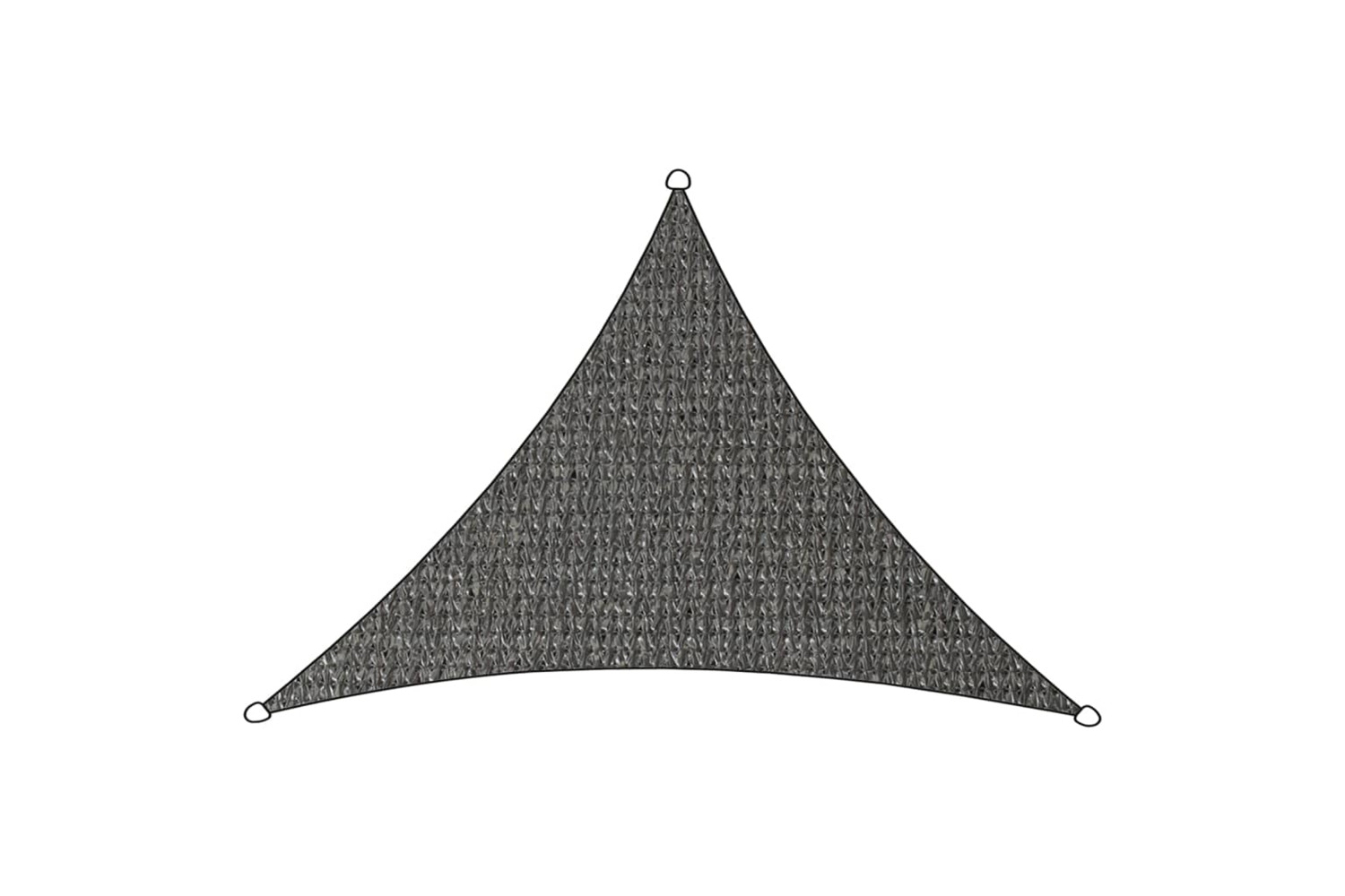 Livin'outdoor 441605 Shade Cloth Iseo Hdpe Triangle 3x2.5x2.5 M Grey