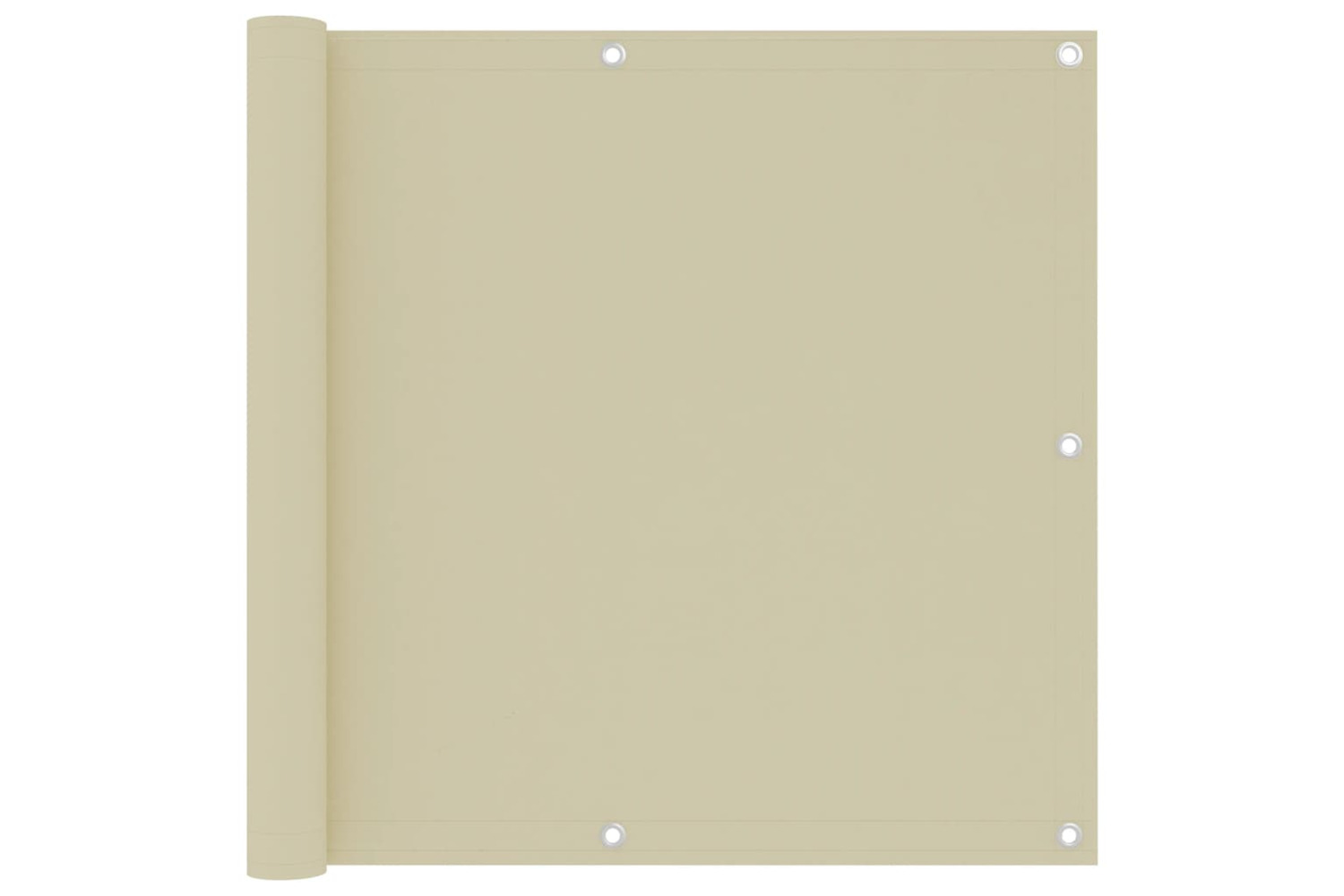 vidaXL 134952 Balcony Screen Cream 90x300cm Oxford Fabric