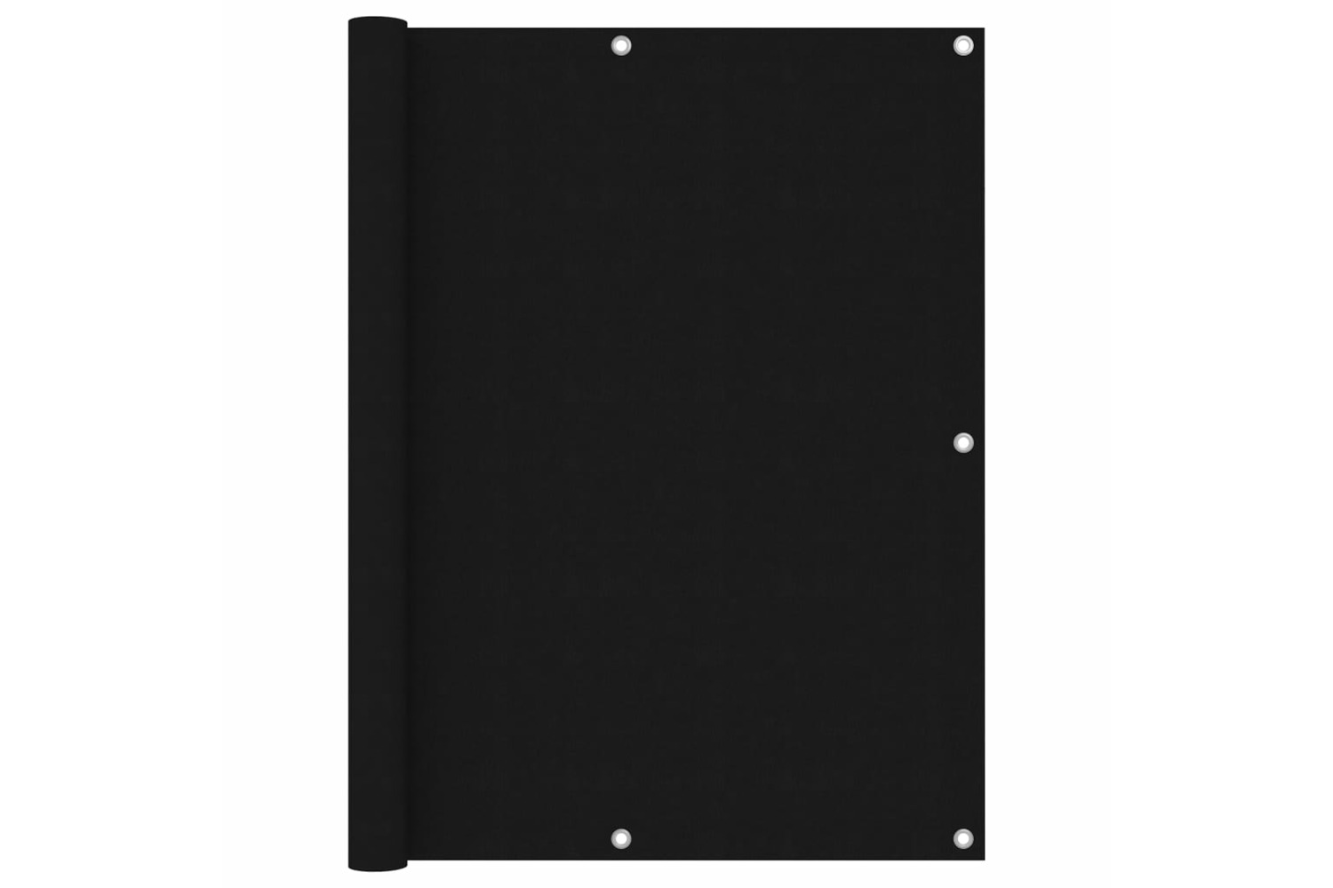 vidaXL 135067 Balcony Screen Black 120x600cm Oxford Fabric