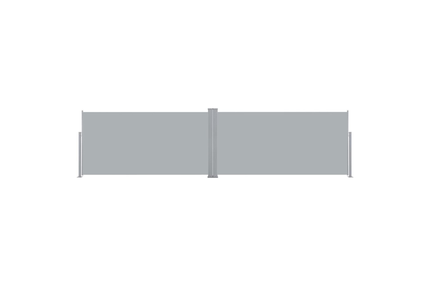 vidaXL 42180 Retractable Side Awning 160x600cm Grey