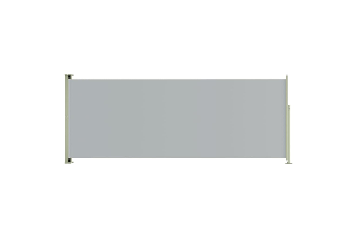 vidaXL 317872 Retractable Side Awning 117x300cm Grey