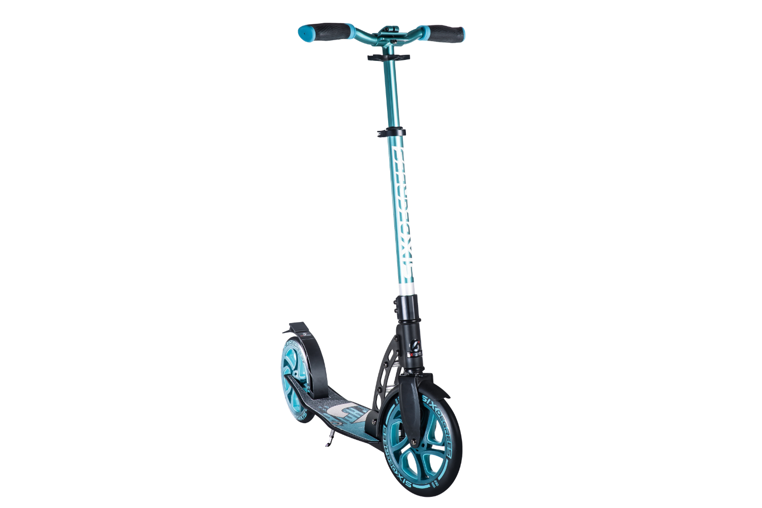 Six Degrees 514 Foldable Kickscooter | 230/215mm | Turquoise