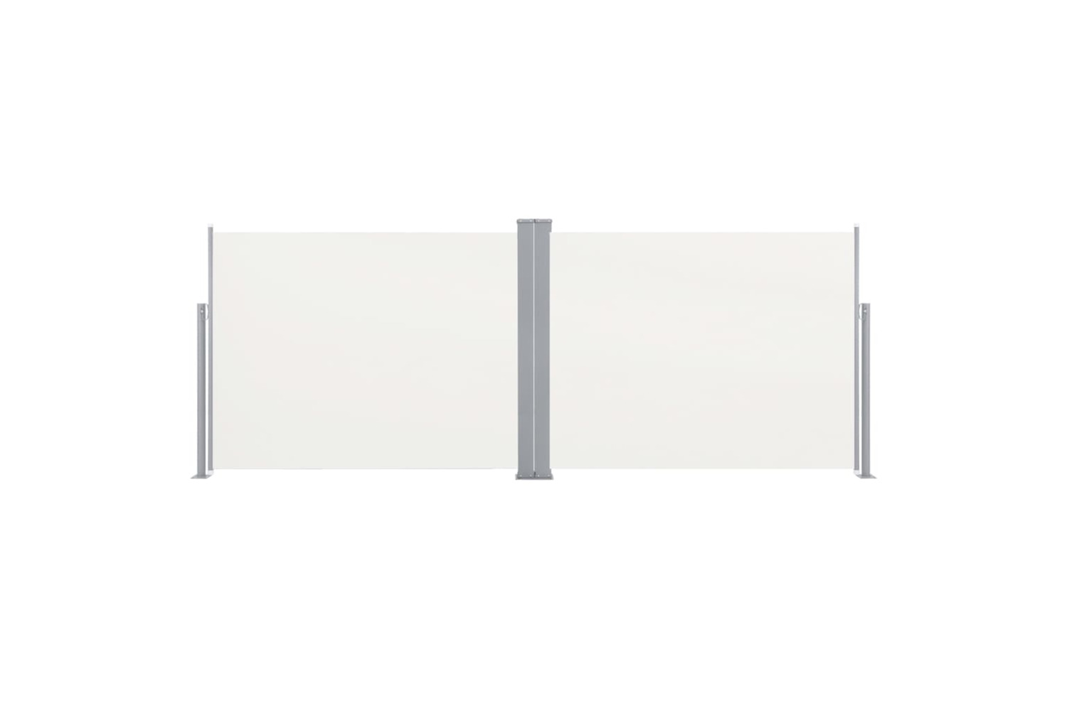 vidaXL 48485 Retractable Side Awning Cream 140x1000cm