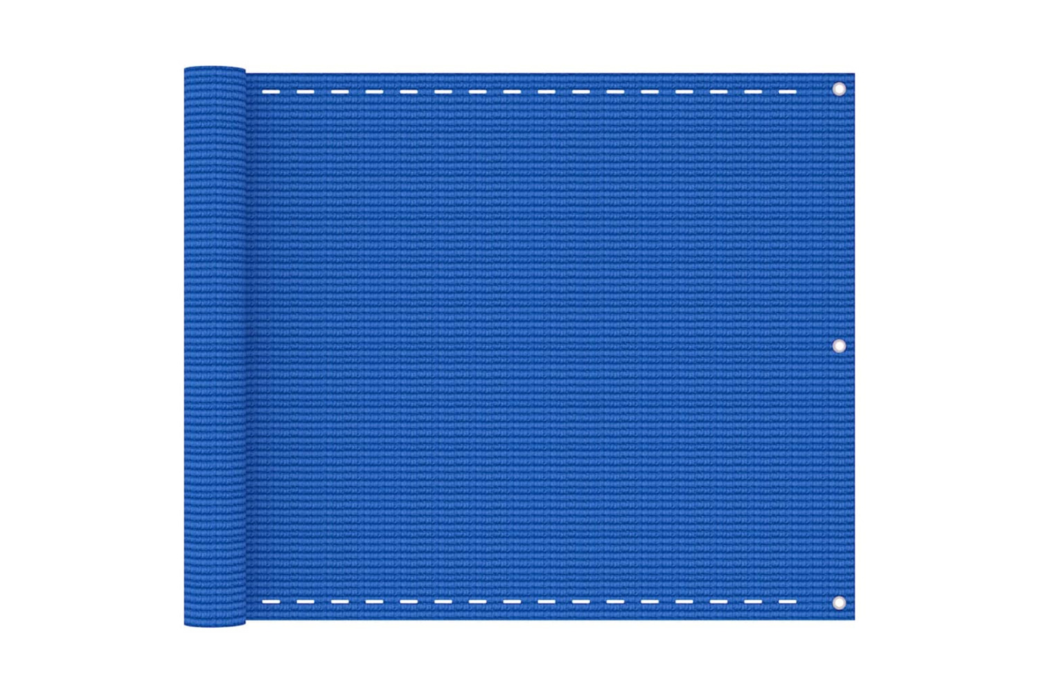 vidaXL 310983 Balcony Screen Blue 75x600cm Hdpe
