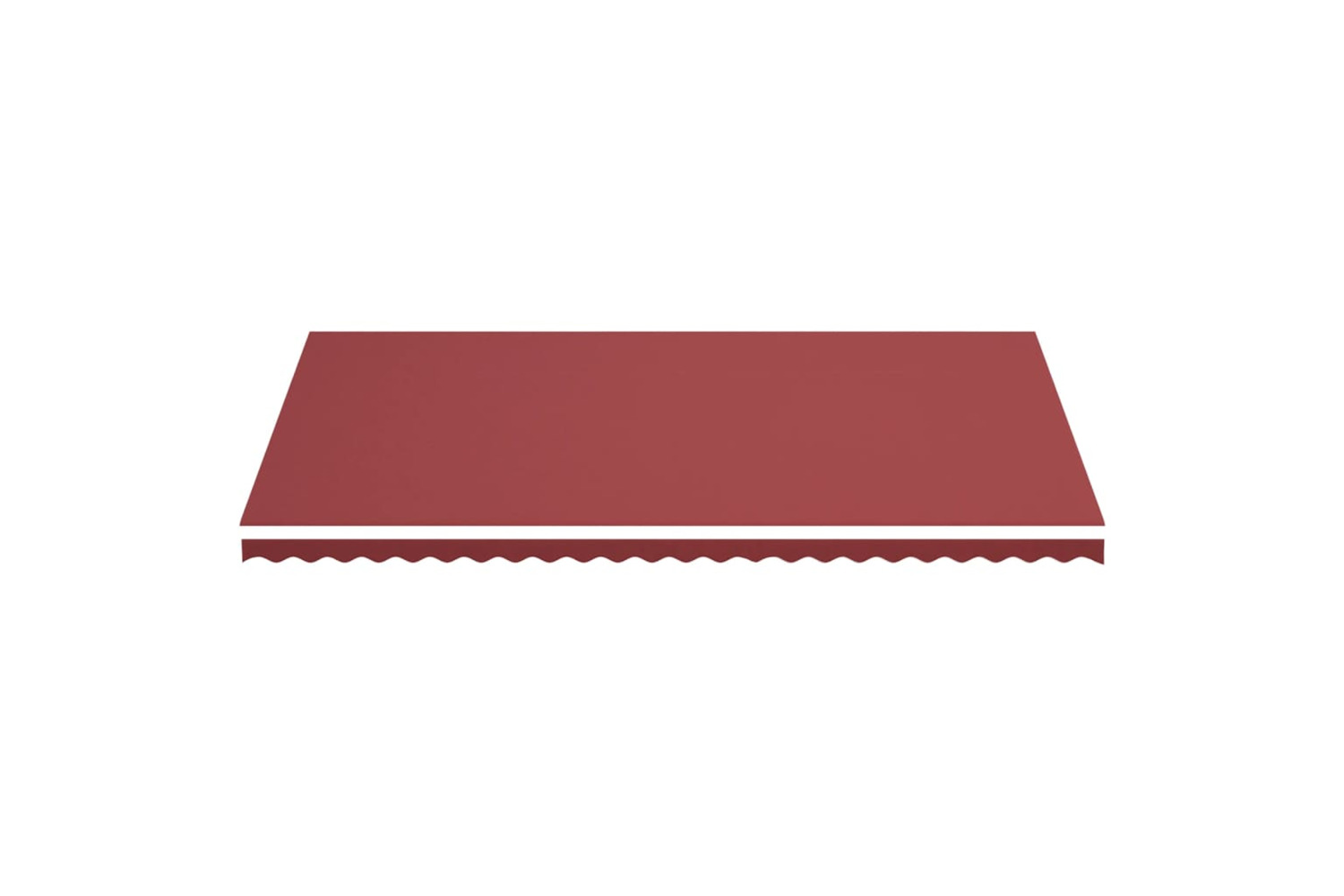 vidaXL 311974 Replacement Fabric For Awning Burgundy Red 6x3.5 M