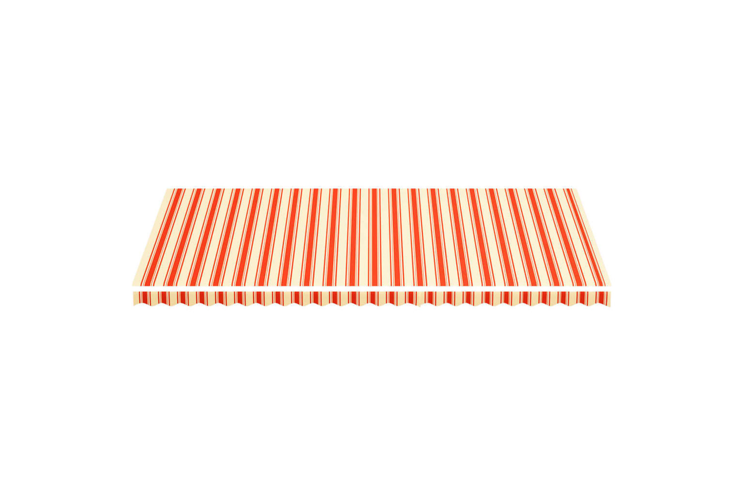 vidaXL 312023 Replacement Fabric For Awning Yellow And Orange 6x3 M