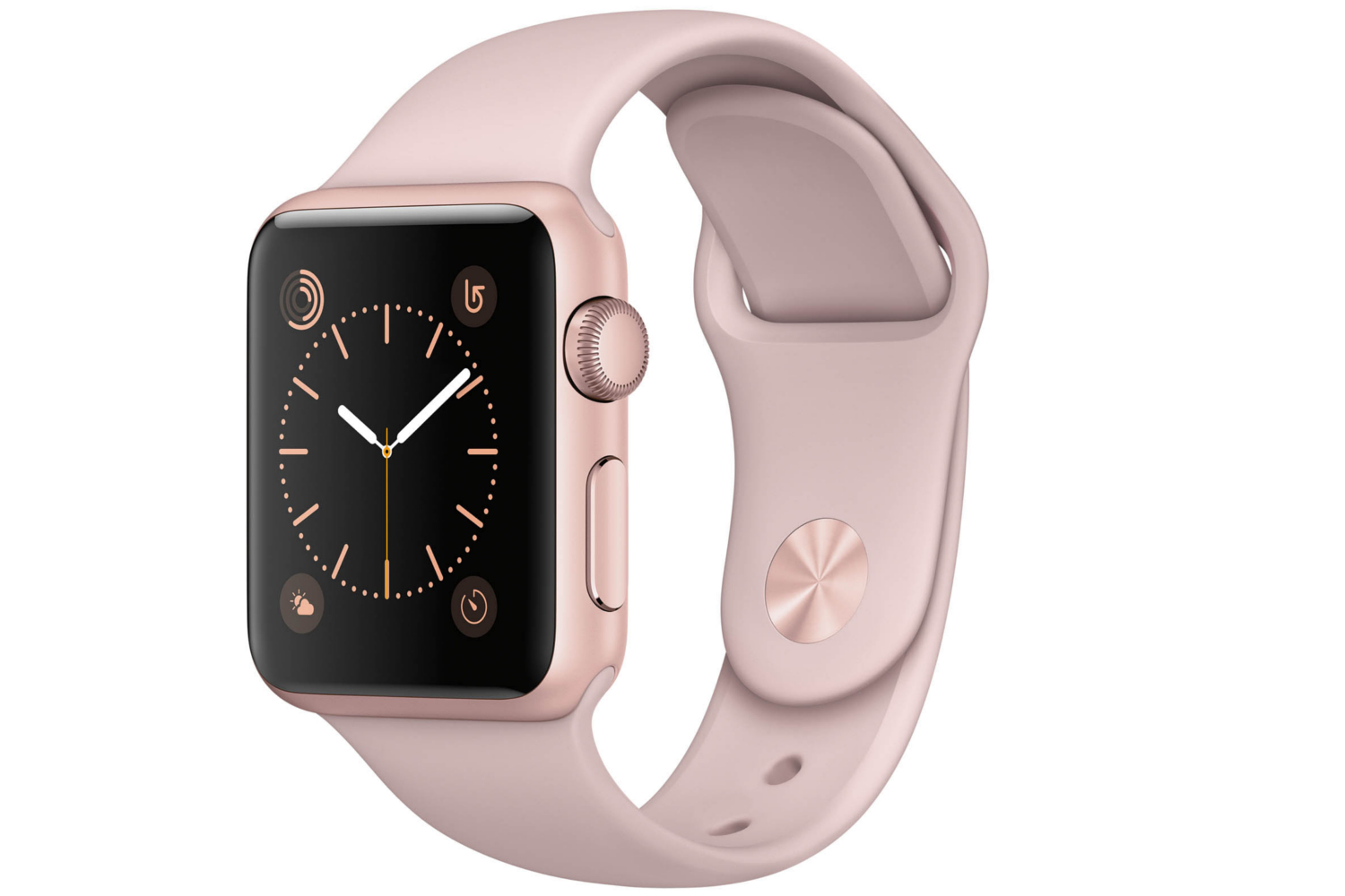 Apple Watch Series 1 | 38mm Rose Gold Aluminium Case with Pink Sport Band