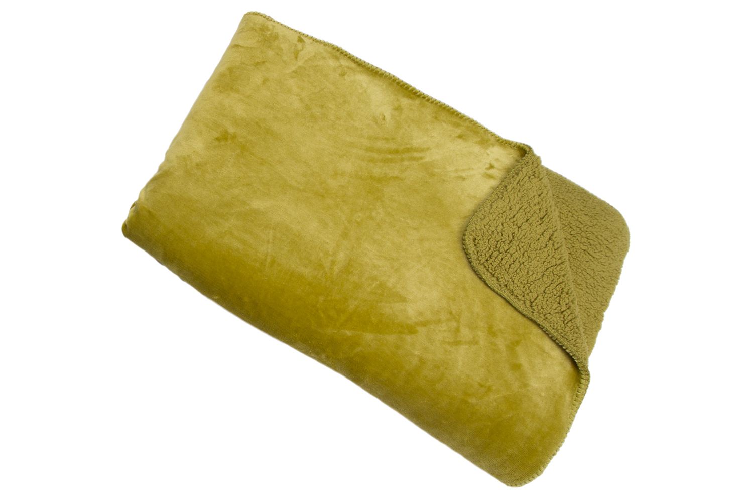 Fleece Cosy Throw | Green