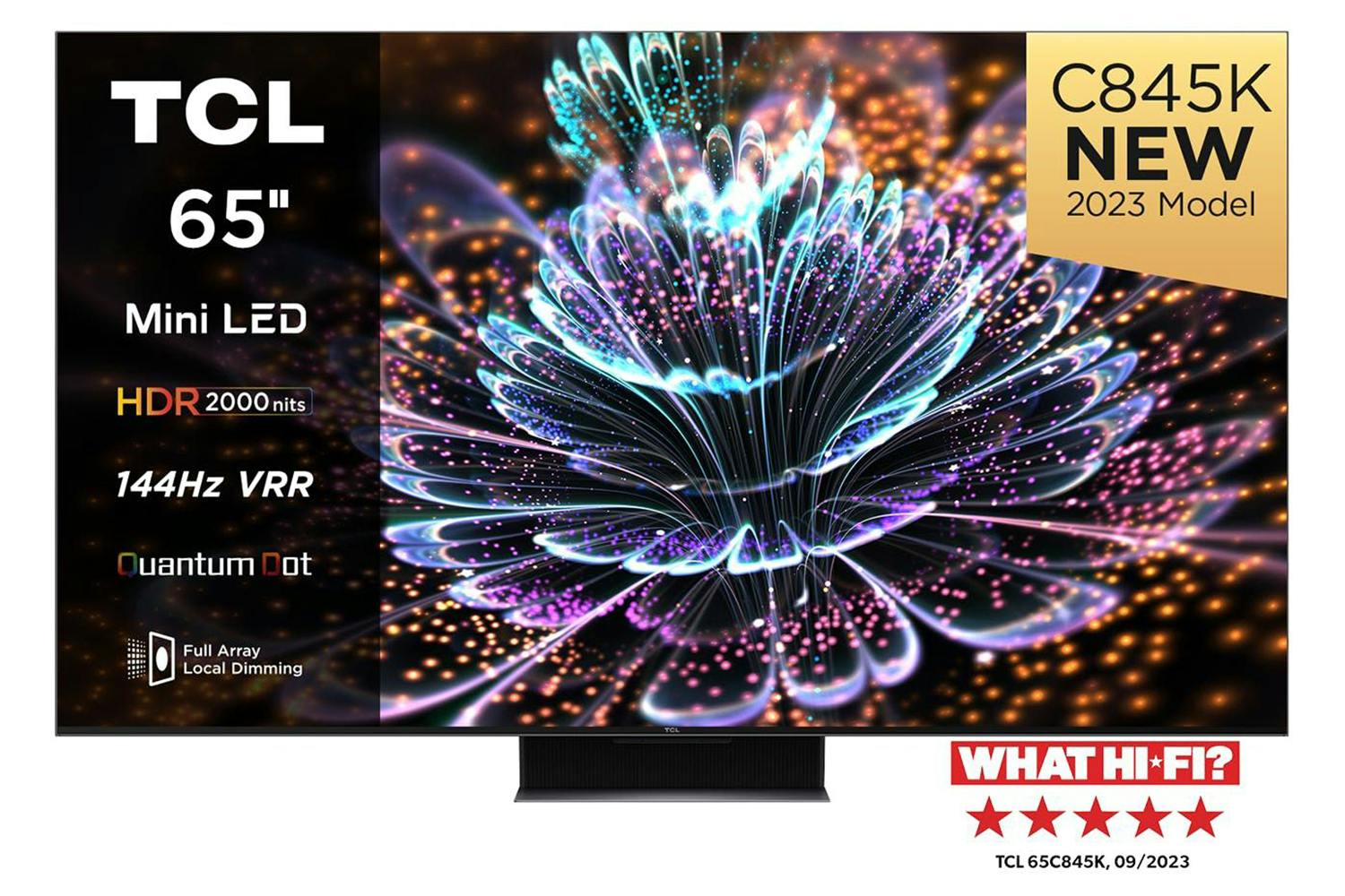 TCL 65" 4K Ultra HD HDR QLED Google TV | 65C845K