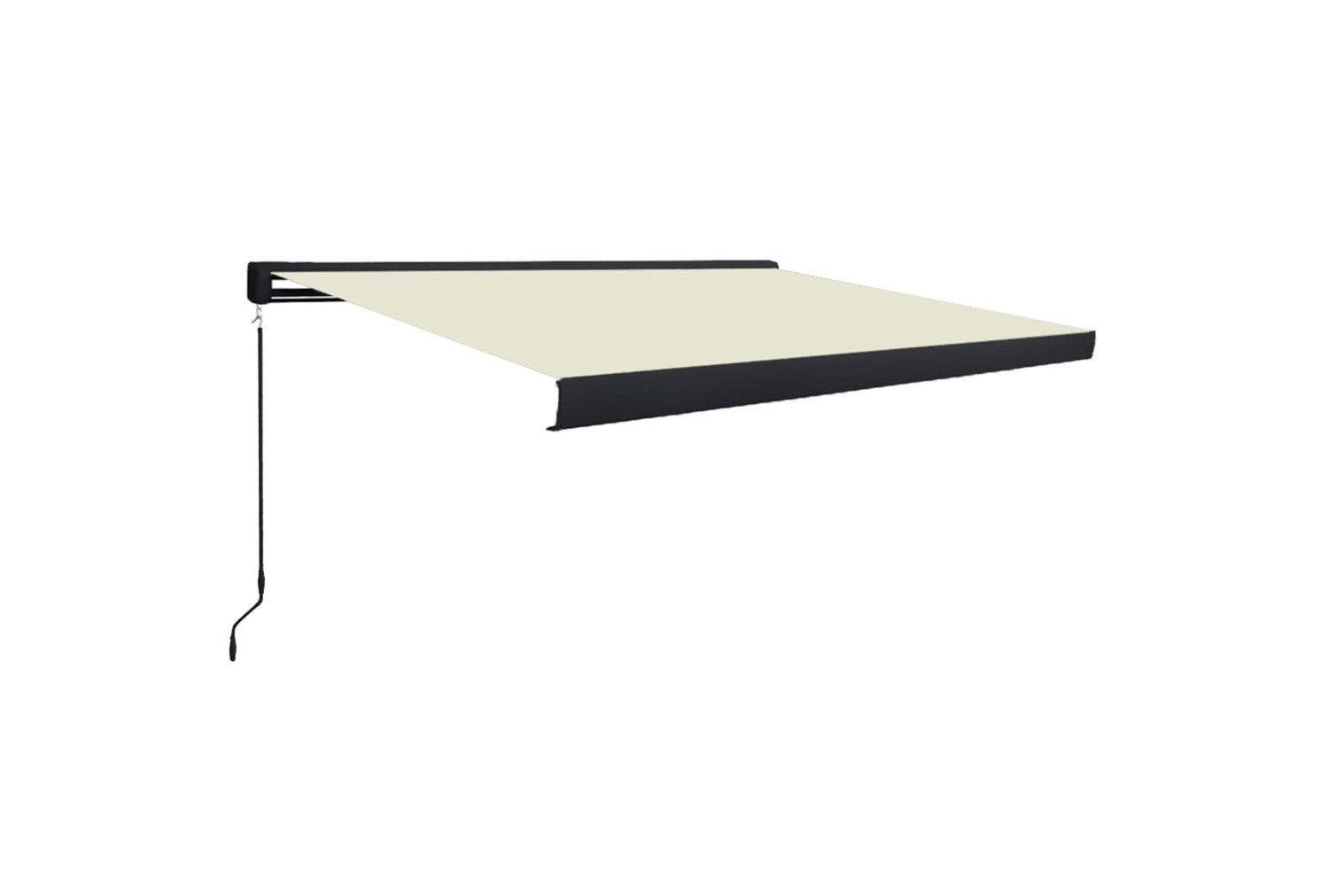 vidaXL 3052705 Manual Cassette Awning 400x300cm Cream