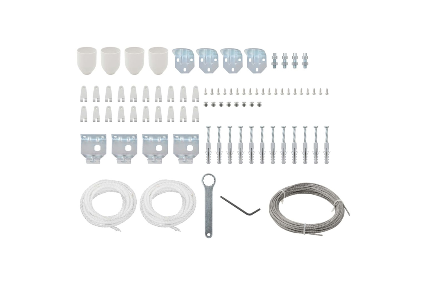 vidaXL 44742 81 Piece Awning Accessory Set