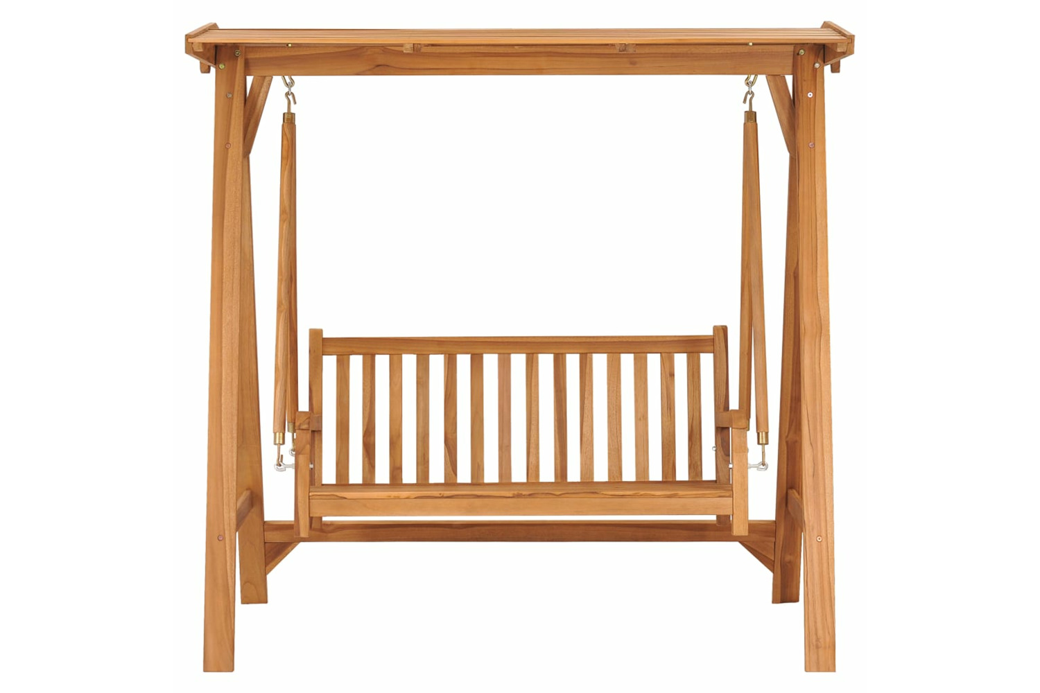 vidaXL 316629 Swing Bench 170cm Solid Teak Wood