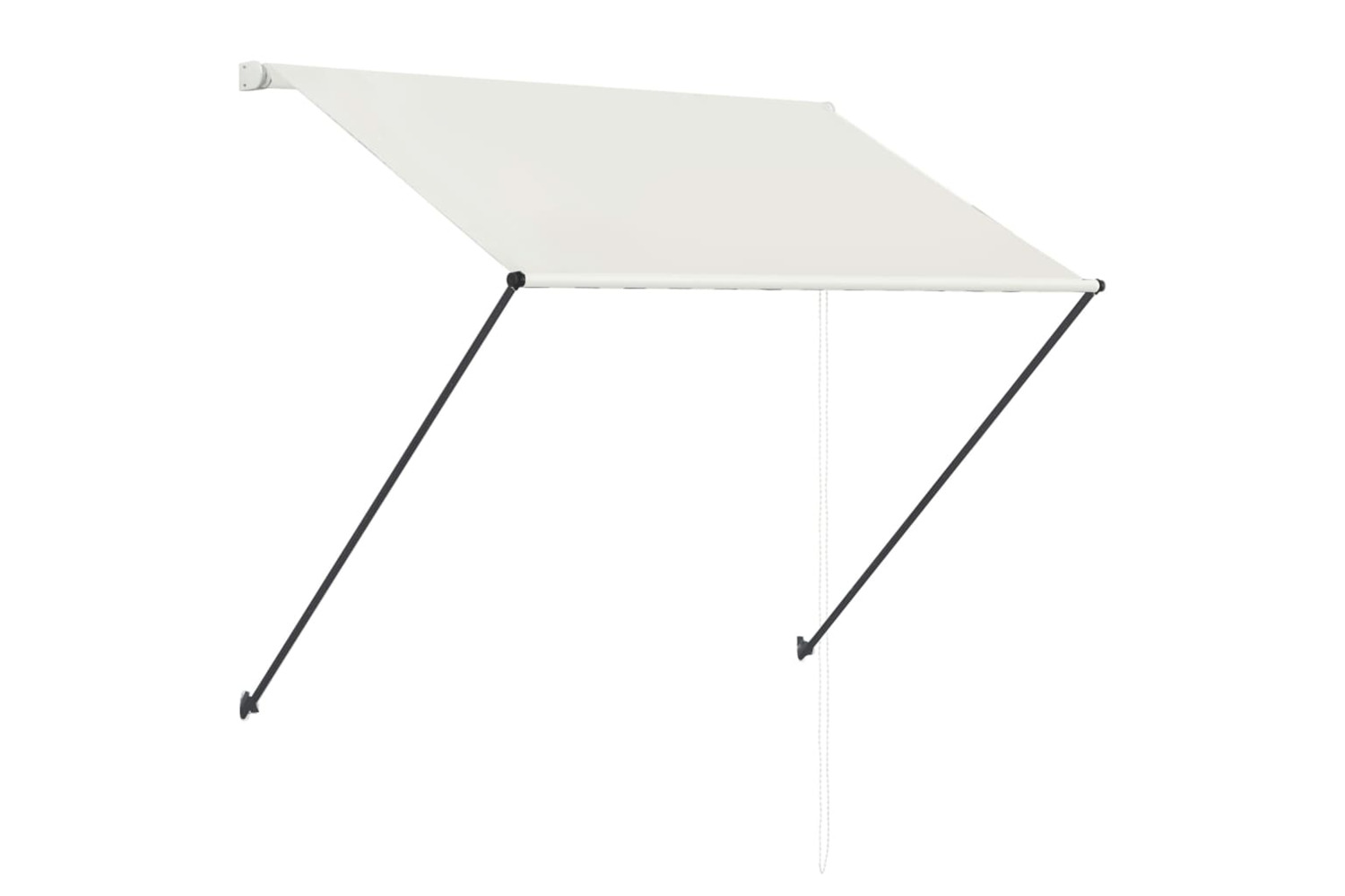 vidaXL 145923 Retractable Awning With Led 200x150cm Cream
