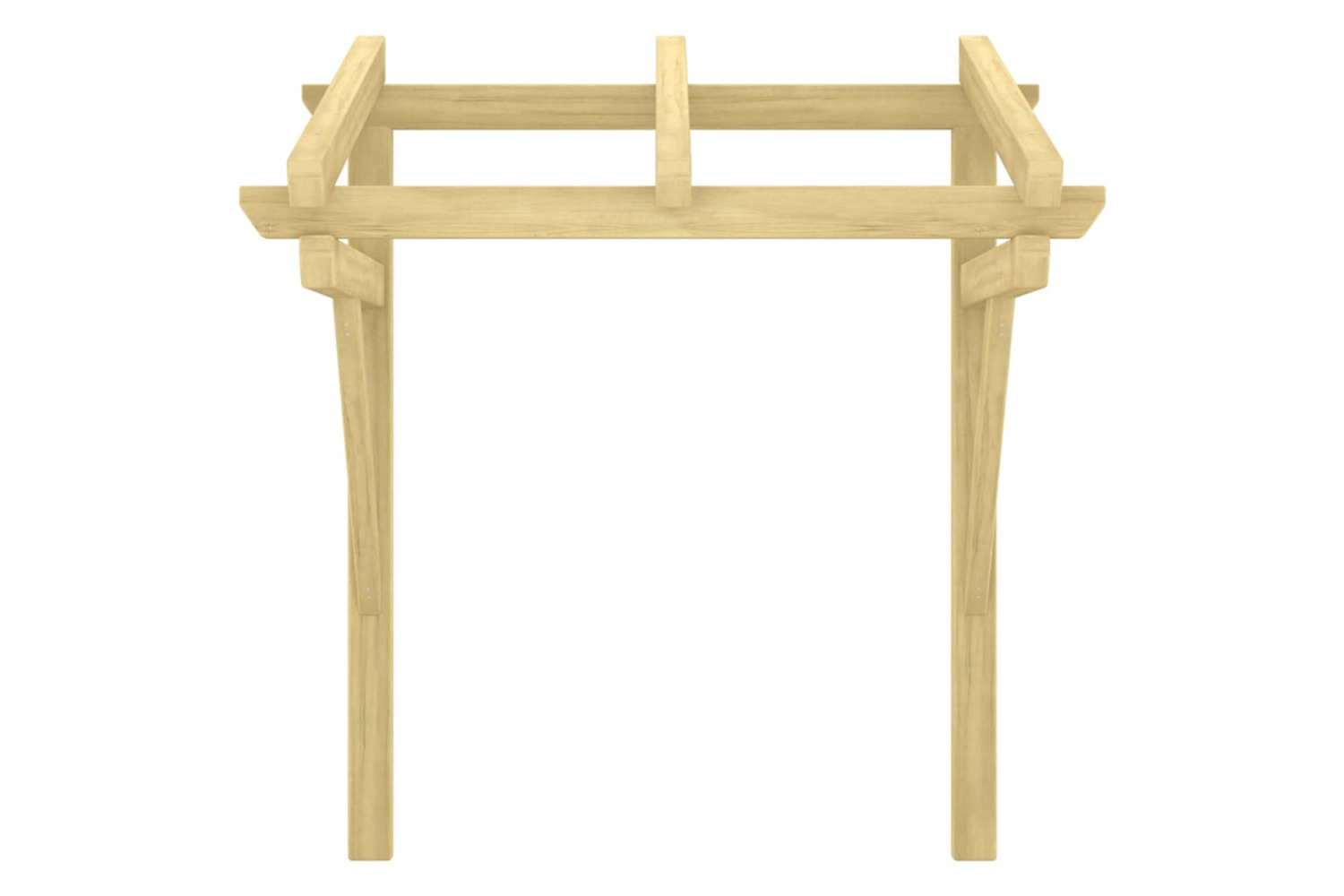 vidaXL 318569 Door Canopy 100x100x100cm Impregnated Solid Wood Pine