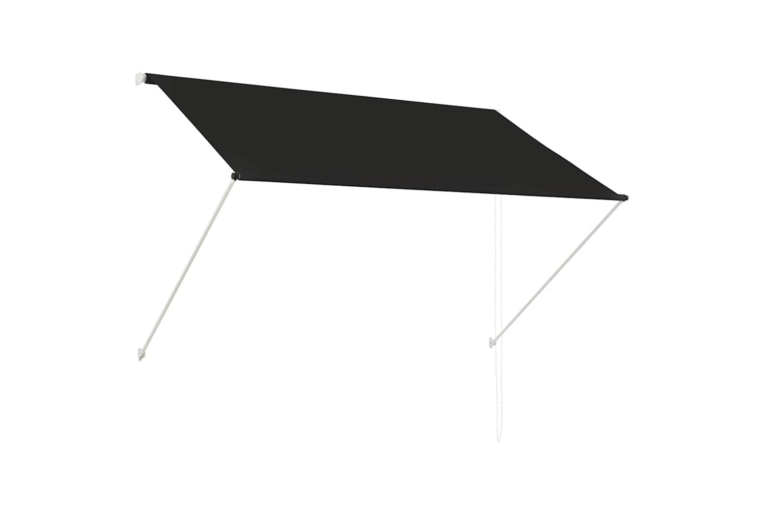 Vidaxl Retractable Awning 200x150 Cm Anthracite