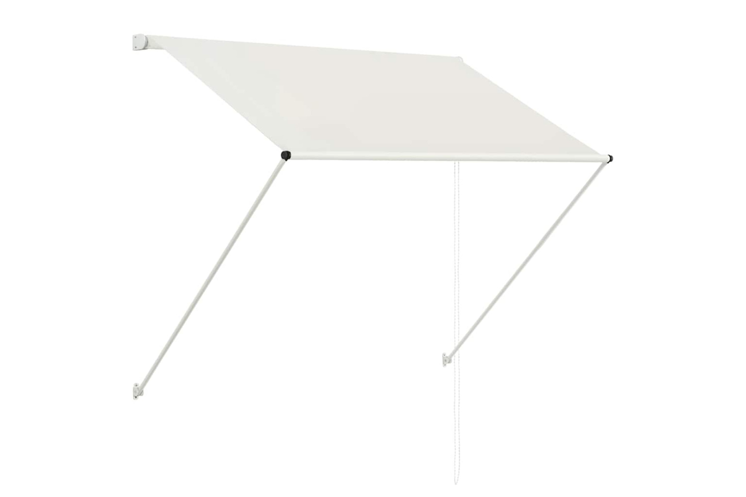 Vidaxl Retractable Awning 150x150 Cm Cream