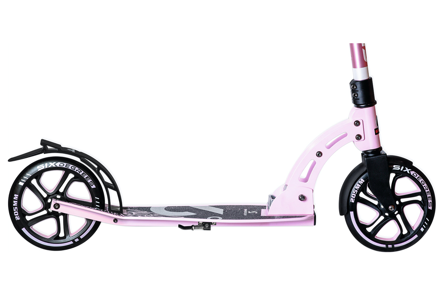 Six Degrees 569 Foldable Kickscooter | 205 mm | Pastel Pink