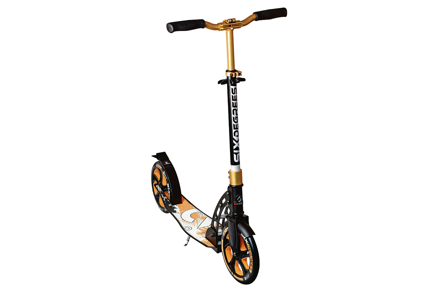 Six Degrees 570 Foldable Kickscooter | 230/215 mm | Gold
