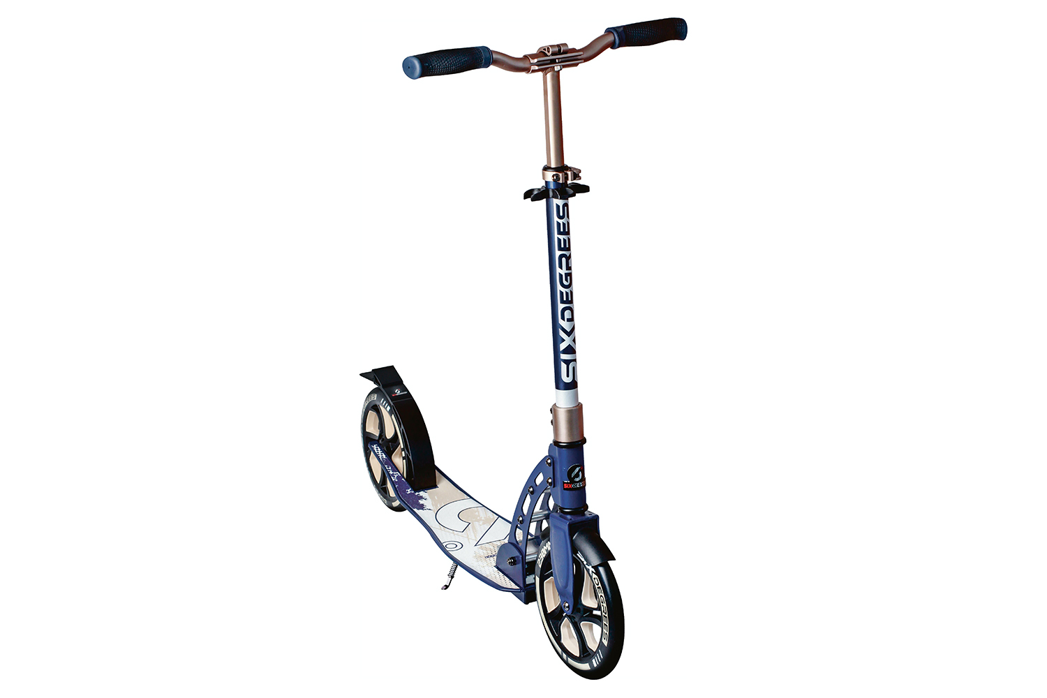 Six Degrees 571 Foldable Kickscooter | 230/215 mm | Cream