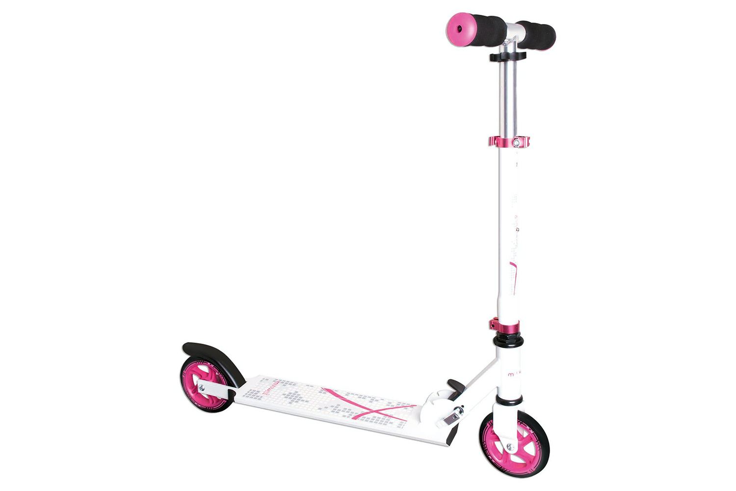 Muuwmi 347 Foldable Kickscooter | 125 mm | White/Pink