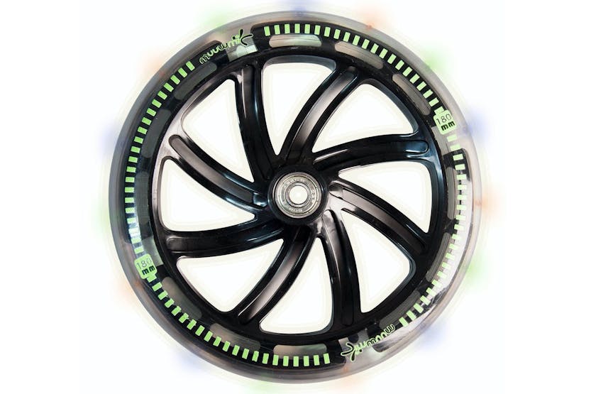 Muuwmi 337 Neon Light Wheel Foldable Kickscooter | 180 mm