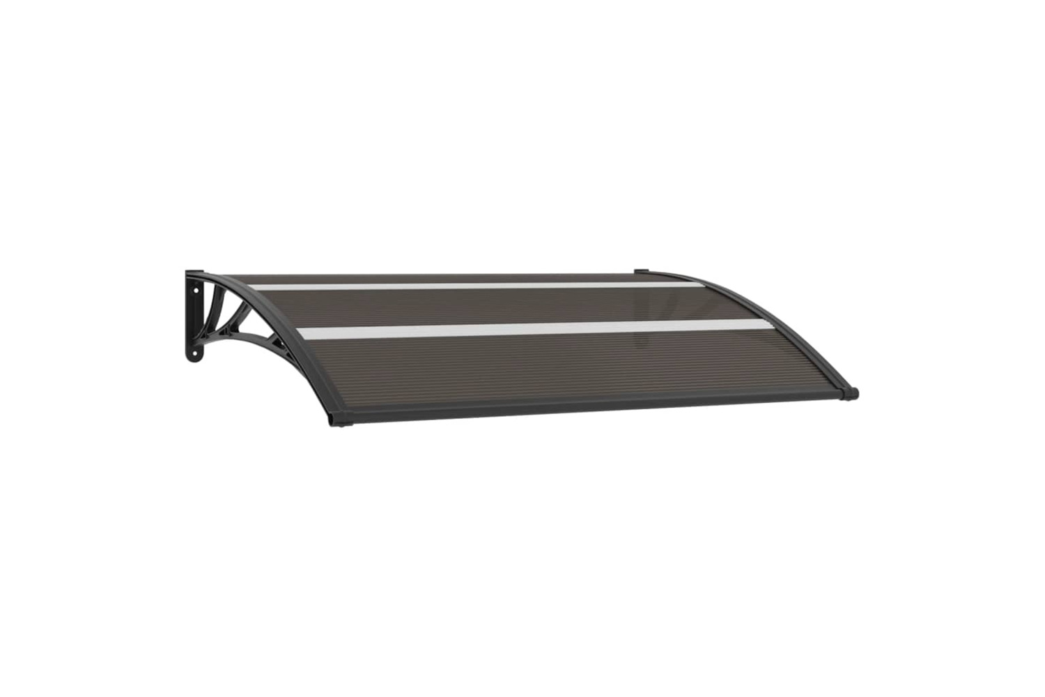 vidaXL 144824 Door Canopy Black 150x80cm Pc