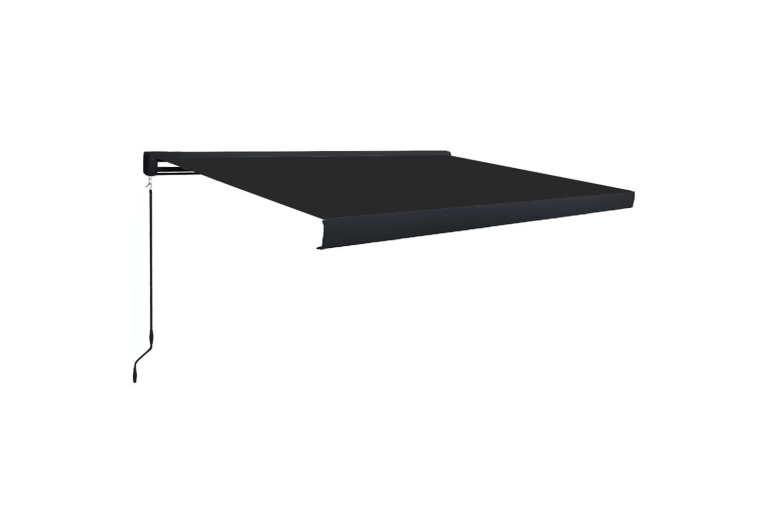 vidaXL 3052706 Manual Cassette Awning 450x300cm Anthracite