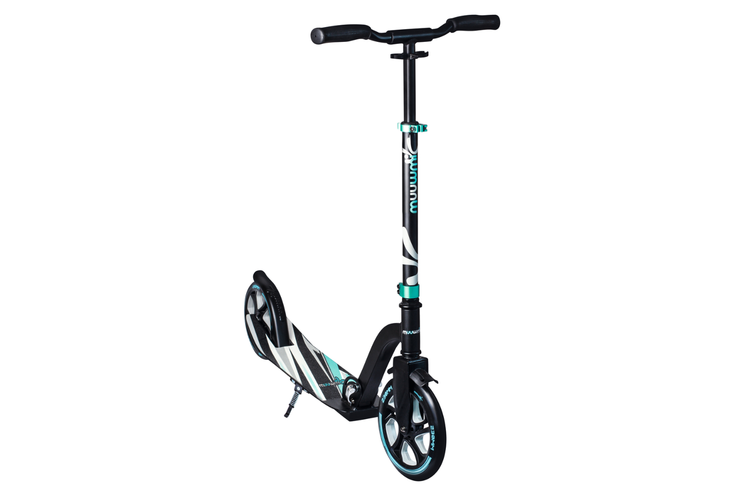 Muuwmi 579 Foldable Scooter Pro | 230/205 mm | Black Turquoise