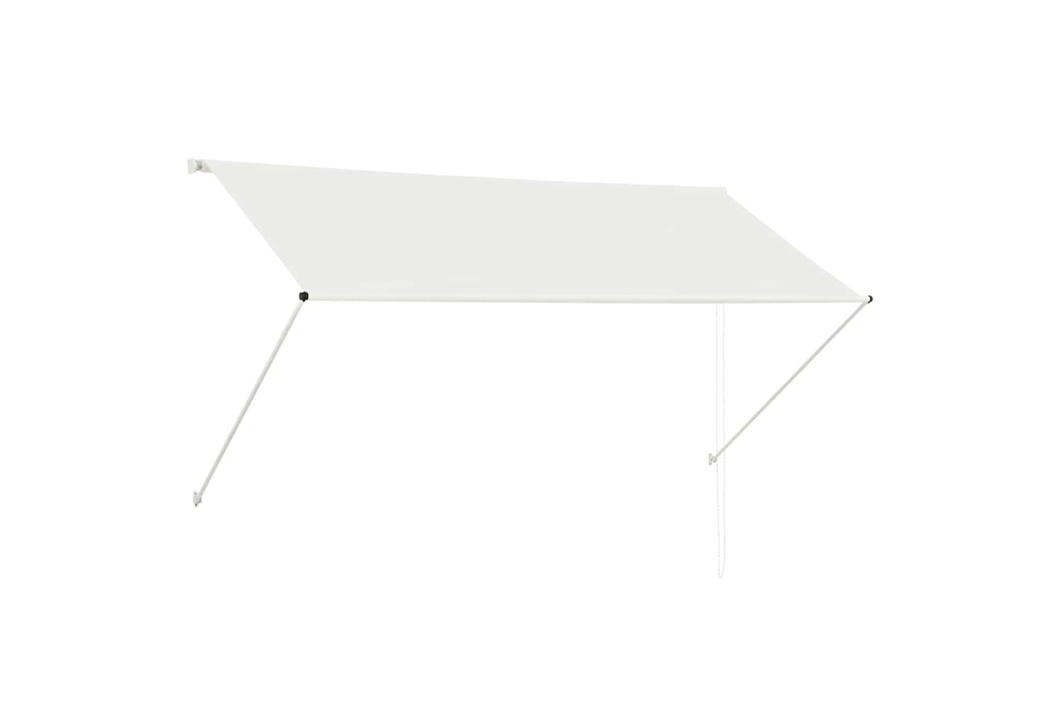 Vidaxl Retractable Awning 250x150 Cm Cream