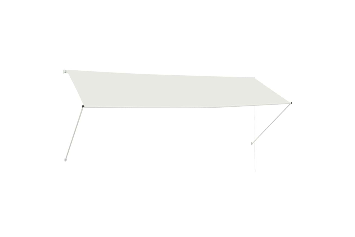 Vidaxl Retractable Awning 350x150 Cm Cream