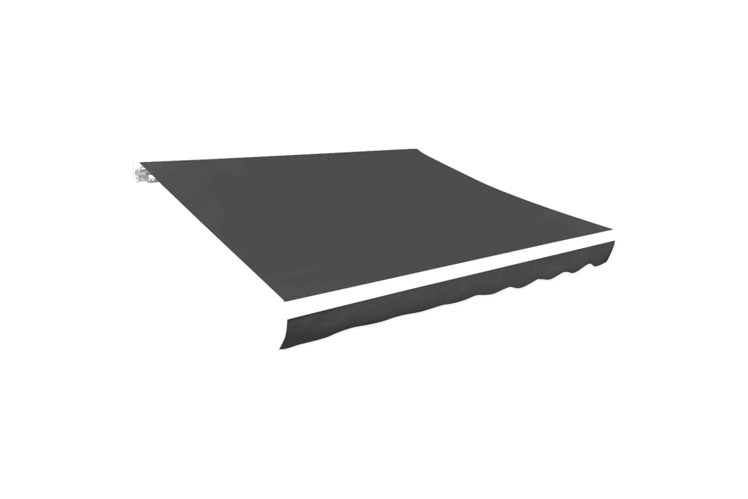 vidaXL 143708 Awning Top Sunshade Canvas Anthracite 300x250cm