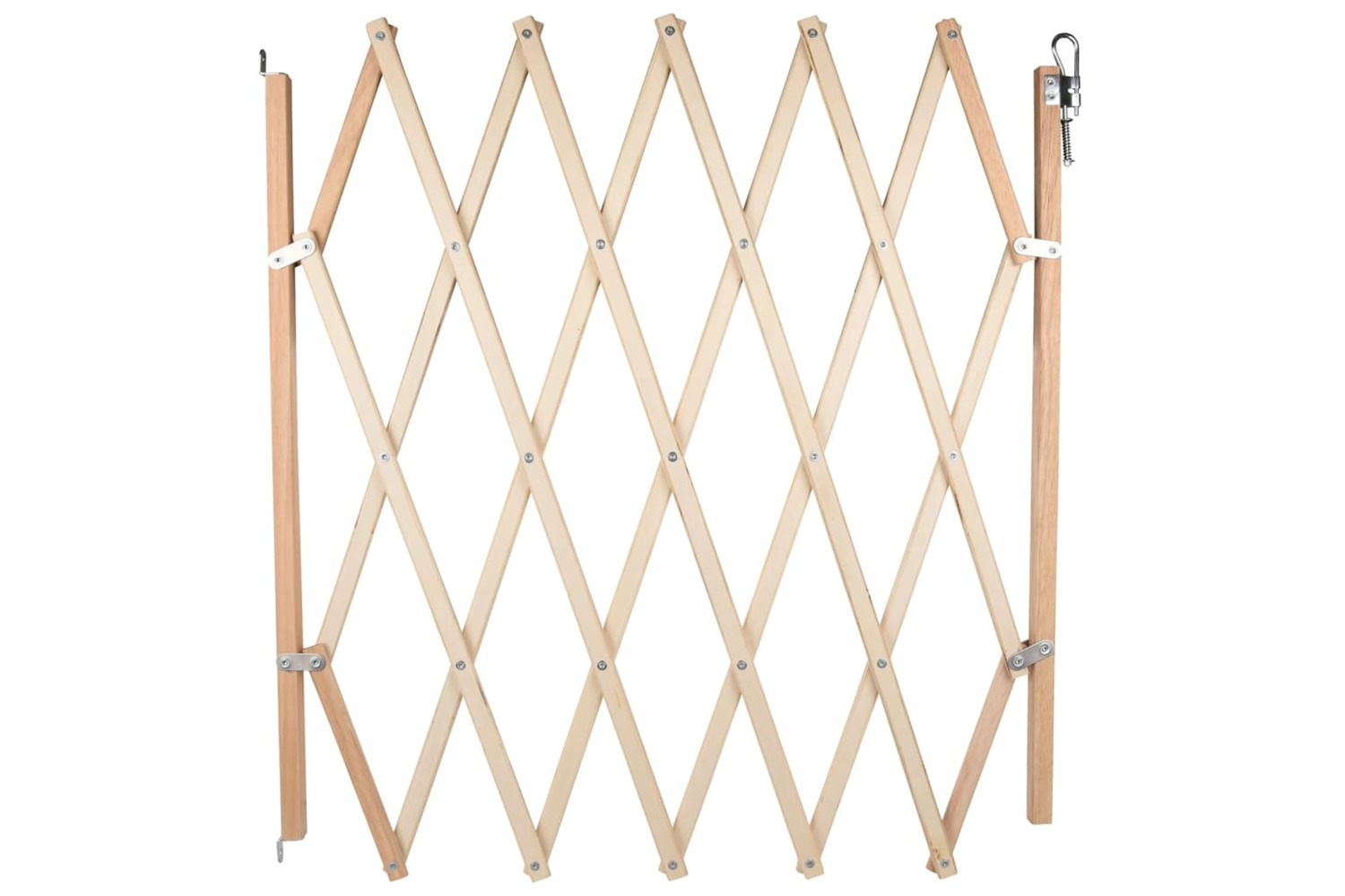 Flamingo 436498 Extendable Dog Barrier Mont Wooden 107x83 Cm