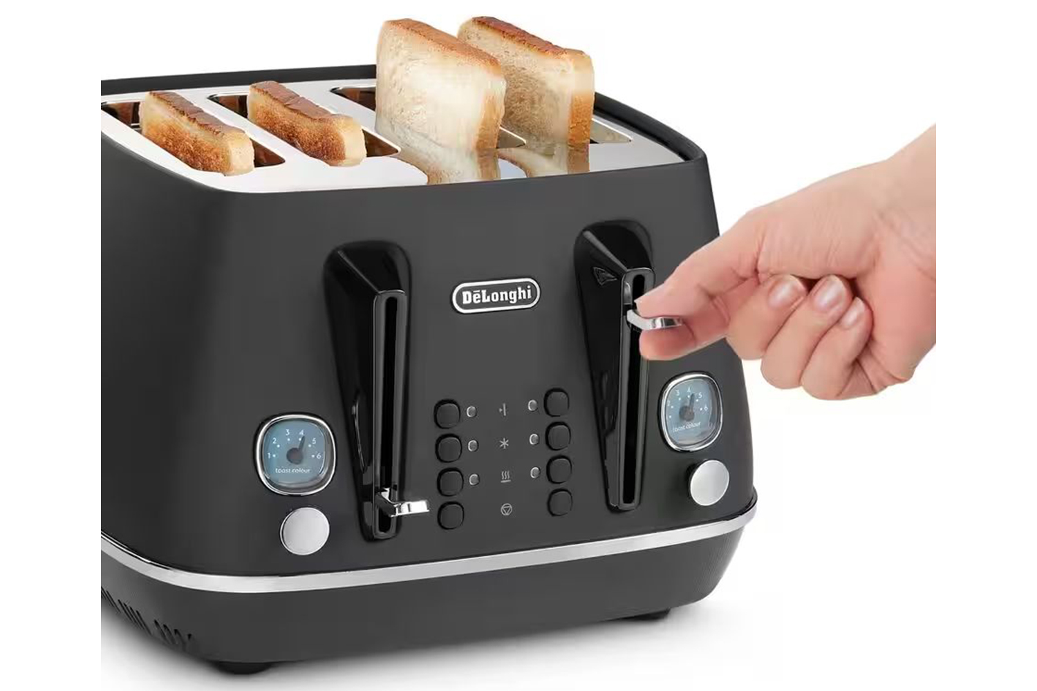 DeLonghi Distinta X Four Slot Toaster CTIN4003.BK Black Ireland