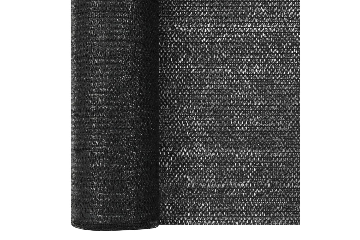 vidaXL 149325 Privacy Net Black 1.5x50 M Hdpe 75 G/m²