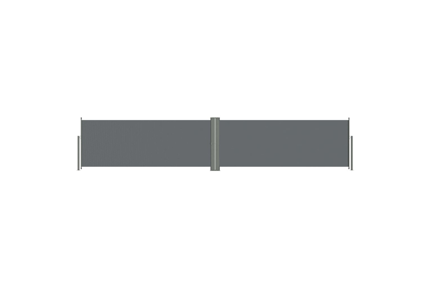 vidaXL 317984 Retractable Side Awning Anthracite 117x600cm