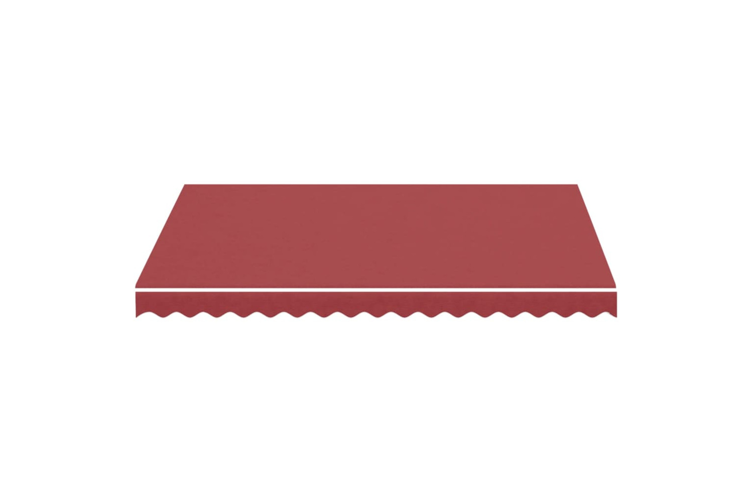 vidaXL 311965 Replacement Fabric For Awning Burgundy Red 3x2.5 M