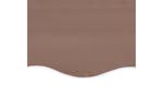 Vidaxl 311977 Replacement Fabric For Awning Brown 4x3 M