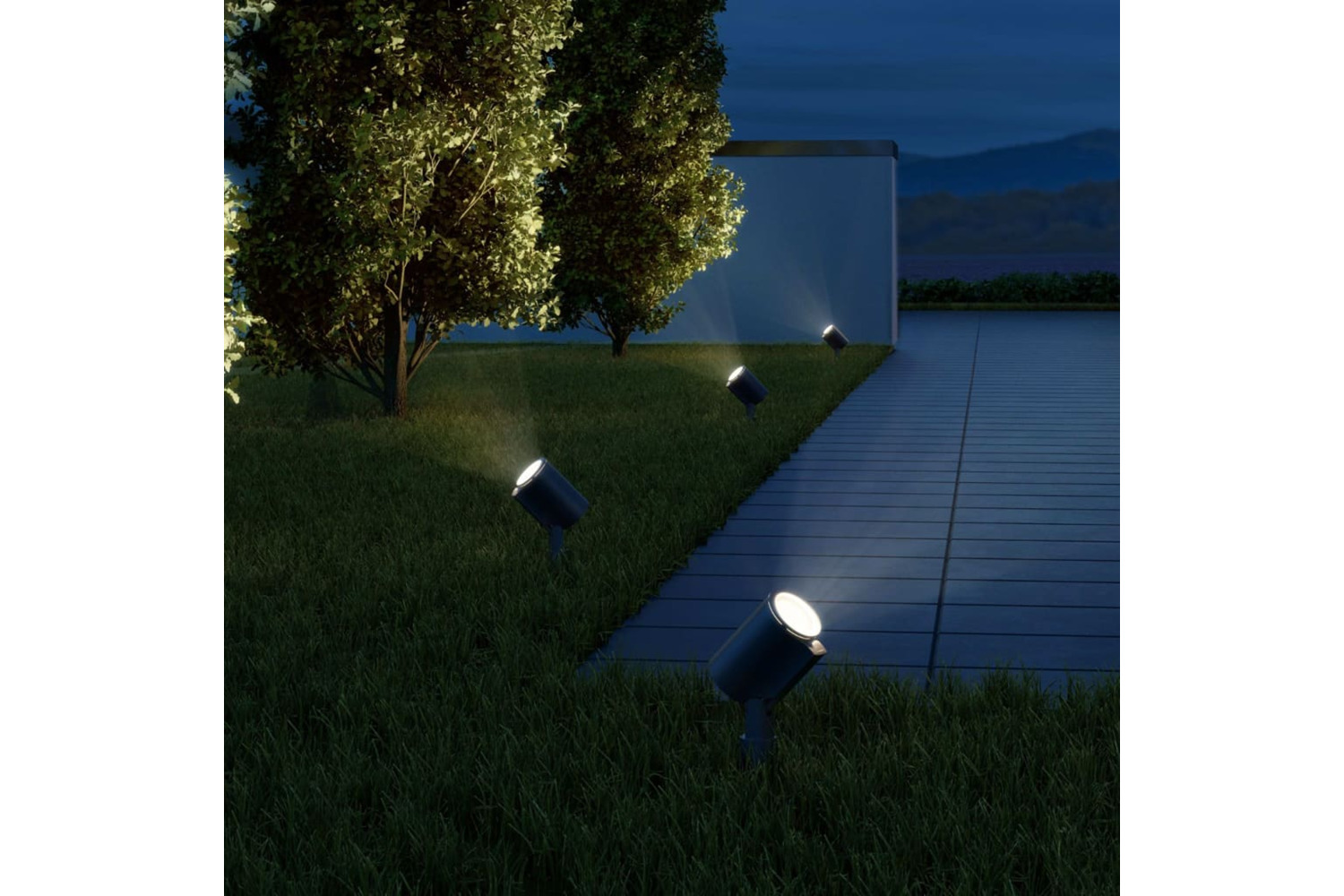 Steinel 430458 Outdoor Spotlight Spot Garden Night Automatic Black